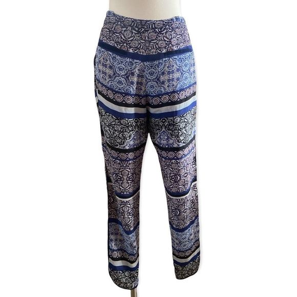 Greylin Printed Palazzo Pants - Picture 4 of 5